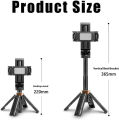 Pocket Flexible Portable Mini Bluetooth Selfie Stick Telescopic Multifunctional Tripod Stand for IPhone Android Phone Monopod. 