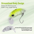 Kingdom Micro Minnow Lure 2.3g 37mm 2 Sections S-shaped Artificial Lure Floating Plastic Crankbaits For Bass Trout Fishing.