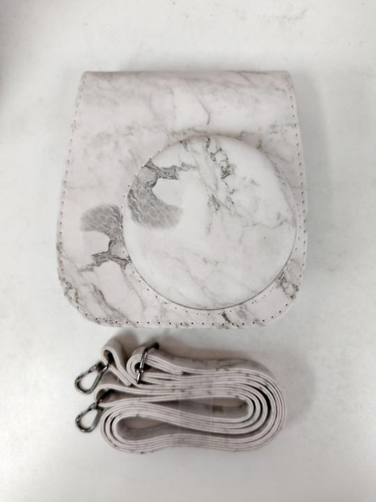 Marble%20PU%20Leather%20Bag%20For%20FUJIFILM%20instax%20mini%2011%20/%209%20/%208%20Camera%20Full%20Body%20Protective%20Shell%20Case%20with%20Strap%20-%20Image%206