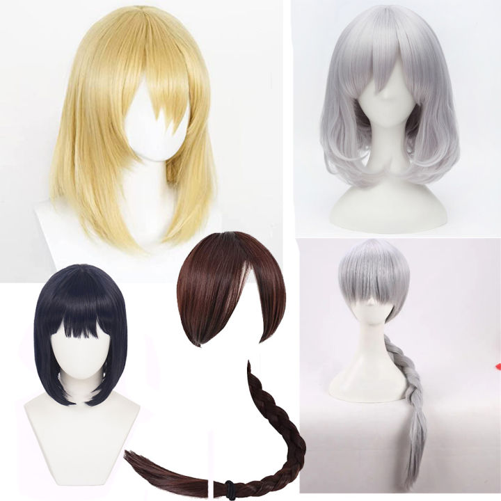 High Quality Anime Castle Wizard Howl Sophie Hatter Cosplay Wig Heat Resistant Synthetic Hair Wigs