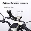 SEAMETAL Motorcycle Balance Bar Electric Cycle Handlebar Extension Rod For Phone Holder Bracket Motorbike Crossbar Handlebar.