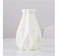 Nordic Diamond Shape Plastic vase Made of High quality Material 8" Height. 