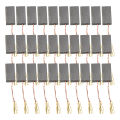 30pcs Carbon Brushes For Bosch GWS6-100 Dongcheng S1M-FF03-100A Angle Grinder Circular Saws Power Tools Carbon Brushes Parts. 