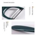 Fruits Vegetables Peeler Creative Cutlery Peeler Vegetable Cutter Cooking Tools Kitchen Scraper Skin Remover Accessories 1PCS. 