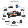 KEBIDU Bluetooth 5.0 MP3 WMA Decoder Board Wireless Car Radio Module DC 12V MP3 Player USB TF FM Car Music Player Accessories.