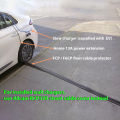 1M Floor Cable Protection Cover Floor Cable Cover Rubber Trunking Hider Covers Electric Wire Slot Power Cable Protector For Home. 
