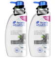 Head & shoulder shampoo anti odor with charcoal 370ml. Head & show shampoo (2 bottles). 