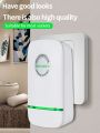 Green Energy-saving Electrical Socket Adapter Compatible with USA and Europe. 