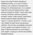 Healthy breakfast with white Oats, Dry fruits and nuts 990grams. 