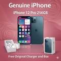 Genuine iphone 12 Pro 256GB With Warranty Free Charger & Box. 