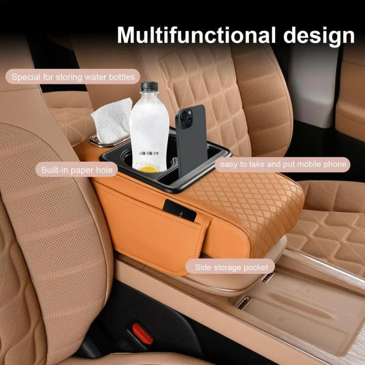Auto%20Center%20Console%20Armrest%20Cushion%20With%202%20Cup%20Holder%20Armrest%20Heightening%20Pad%20Auto%20Amrest%20Pillow%20Cover%20Pad%20for%20All%20Seasons%20-%20Image%204