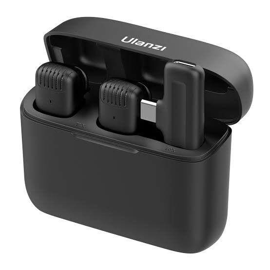 Ulanzi J12 wireless microphone type C for mobile phone, type C mobile phone wireless mic ,
