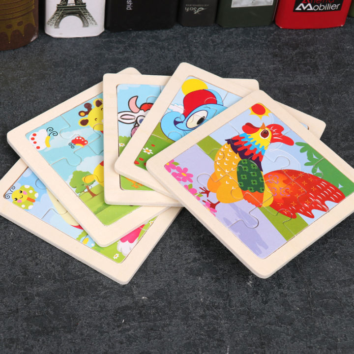 4/8PCS%20Kids%20Wooden%20Jigsaw%20Puzzle%20Games%2011cm/4.33in%20Cartoon%20Animal%20Vehicle%20Pattern%20Children%20Montessori%20Educational%20Toys%20TMZ%20-%20Image%206
