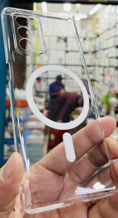 For%20Oppo%20Reno%206%20Pro%20Anti%20Yellow%20Hard%20MagSafe%20Compatible%20Shockproof%20Transparent%20Slim%20Fit%20Wireless%20Charging%20supported%20Phone%20Back%20Case%20Mobile%20Cover%20-%20Image%202