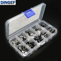 10Values x 10PCS Momentary Tactile Tact Push Button Switch Right Angle Horizontal holder With Stent 6*6*4.3/5/6/7/8/9/10/11/mm. 