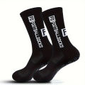4 Pairs Men Women Football Socks FS Letter Socks Sport Basketball Baseball Rugby Cycling Running  Grip Socks. 