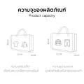 Waterproof spunbond fabric bag giveaway giveaway customer handbag size 32*27*10 cm/ 43*32*10 cm. 