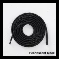 Monochrome Data Cable Protection Spring Flat Fruit Android Headphone Cable Protection Rope. 