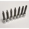 Hans Torx Socket, Star Head, Torx Socket with Protruding Head, All Standard Sizes, Torx Socket (Torq). 
