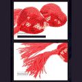 1 Pair  Heart Shape Bra Nipple Cover Pasties Stickers Women Lingerie Sequin Tassel Breast Bra Nipple Cover Self Adhesive. 