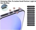 Mobile Speaker Dust Protector with High Quality Net, iPhone Speaker and Other Phones Anti Dust Cover, Mesh Adhesive Sticker Speacial iPhone 14 Pro Max, 13, 11, X. 