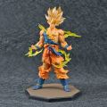 Hot Anime Dragon Ball Son Goku Super Saiyan Figure 17cm/6.69in Goku DBZ Action Figure Model  Collectible Figurines for Kids. 