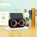 AQ-556 RGB Flashlight Wireless Bluetooth Speaker | FM Radio | Stable Performance | Bluetooth 5.0 Portable Speaker.