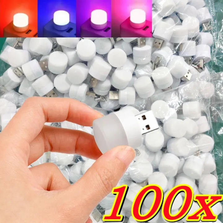 100-10PCS%20Portable%20Mini%20Night%20Lights%20Colorful%20USB%20Plug%20Lamp%20Power%20Bank%20Charging%20LED%20Book%20Light%20Round%20Reading%20Eye%20Protection%20Lamp%20-%20Image%202