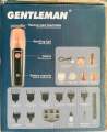 Original Gentleman 10 in 1 Hair Trimmer for Men – Cordless rechargeable Trimmer, Body shaver , Nose Hair cutting machine & Hair Clipper with USB-C Charging, Digital Display, 6 Heads & 8 Combs. 