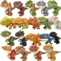 Jurassic Finger Dinosaur  Tyrannosaurus Model Toys for Kids Finger Biting Dinosaurs Movable Joints Dinosaur Toy for Boy Gift. 