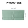 Storage Bag for K380 PU Leather Wireless Keyboard Sleeve Portable Keypad Pouch Dustproof Anti-Shock Protective Case.
