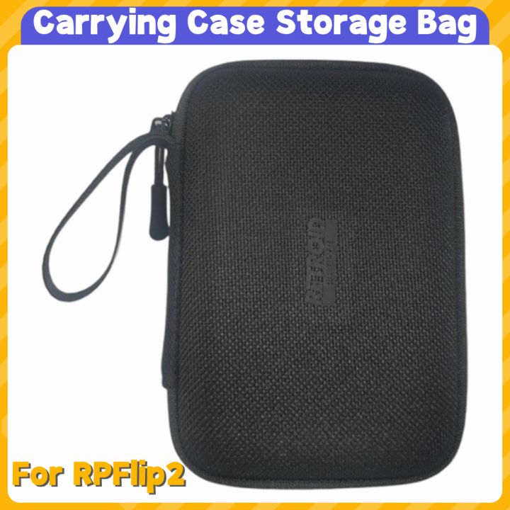 Organizer Bag for RPFlip2 Game Console Shockproof Handheld Game Console Protective Case for Retroid Pocket Flip 2 Game Console