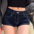 Casual Denim Shorts Women Slim Skinny Jeans Short Pants Spring Summer Fashion Female Hot Shorts Girls Elastic Denim Shorts. 