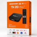 TX20 Pro+ Android TV Box – 4K Ultra HD Smart Streaming Media Player with Voice Remote. 