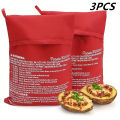 Kitchen Supplies Microwave Potato Bag Baked Potato Bag Red Pouch Cooking in Just 4 Minutes Cooker Bag Potato Bags Kitchen Tools. 