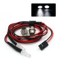 New 4 LED/6 LED/8 led Light Kit 2 White 2 Red 2 Blue for 1/10 1/8 HSP SCX10 D90 HPI RC Car RC Model Drift Car Headlight. 