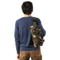 Waist Fanny Pack for Men Waterproof Cross-body Shoulder Sling Bag for Hiking Outdoor Climbing Fishing Camping. 