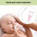 Baby Nasal Aspirator Powerful Hand Pump Safe Comfortable Nose Cleaner For Newborns Toddlers Kids Congestion Relief Mucus Remover.