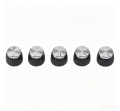 Miwayer 5/10/20 Pcs Guitar Amplifier AMP Knobs 6.35MM Potentiometer Knob Cap Knobs/ for Amplifie&Electric Guitar Pedal.
