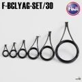 Fuji F-BCLYAG-SET/30mm fling guide set stainless steel BC inner circle alconite. 