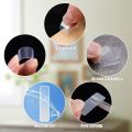 Double Sided Adhesive Tape Nano Reusable Super Strong Transparent Wall Stickers WaterProof Widely Used Wall Mount Sticker. 