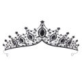 Queen Crowns for Women Pageant Crown with Combs Princess Crown for Girls Crystal Rhinestones Tiara Headband Tiara Comb Tiara. 
