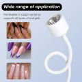 Mini Nail Dryer UV LED Nail Lamp Foldable USB Curing Lights Desk Lamp For Nail Gel Polish Quick Dry Nail Art Dryer Manicure Tool. 
