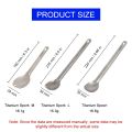 Widesea Camping Titanium Spork Spoon Outdoor Lightweight Fork Tableware Portable Picnic Hiking Travelling Ultralight Dinnerware. 