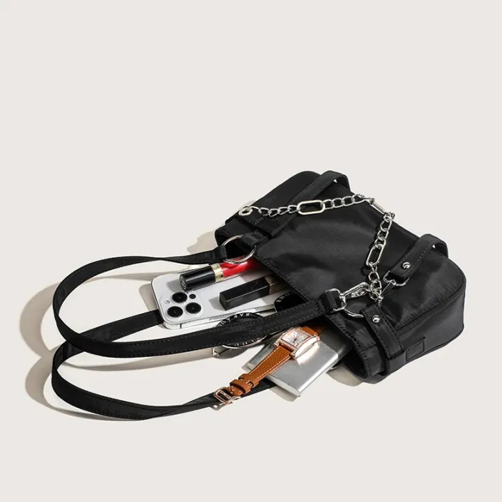 JIOMAY%20Nylon%20Luxury%20Designer%20Handbags%20for%20Women%202024%20Spring%20and%20Summer%20Purses%20Travel%20Chain%20Totes%20Underarm%20Black%20Handsome%20Bags%20-%20Image%206