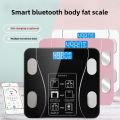Simple household electronic scale, human body scale, precise weighing, intelligent charging model electronic body weight scale. 