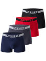 4PCS NEW Male Thin Breathable Underwear Teenagers Adults Boyshort LETTER "Men" Fashion Men Underpant High Elastic Men Panties. 