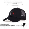 Unisex Skeleton Head Branch Heart Embroidery Baseball Net Caps Spring Summer Outdoor Adjustable Casual Hats Sunscreen Hat.