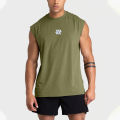 Men's Sleeveless Sports Shirt, Gym Fitness, Running, Quick Drying Vest, Breathable, Loose, Training, Summer Men's Wear.