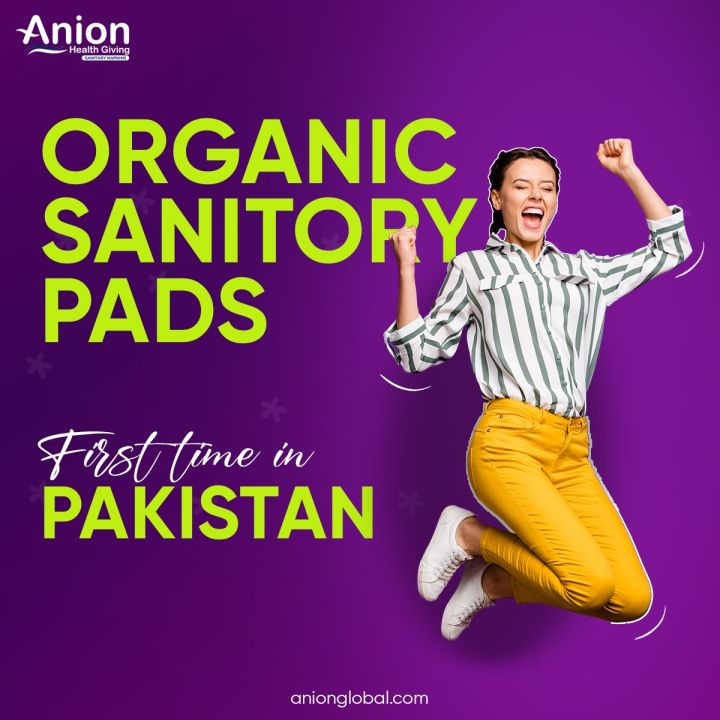 Anion sanitary pads
